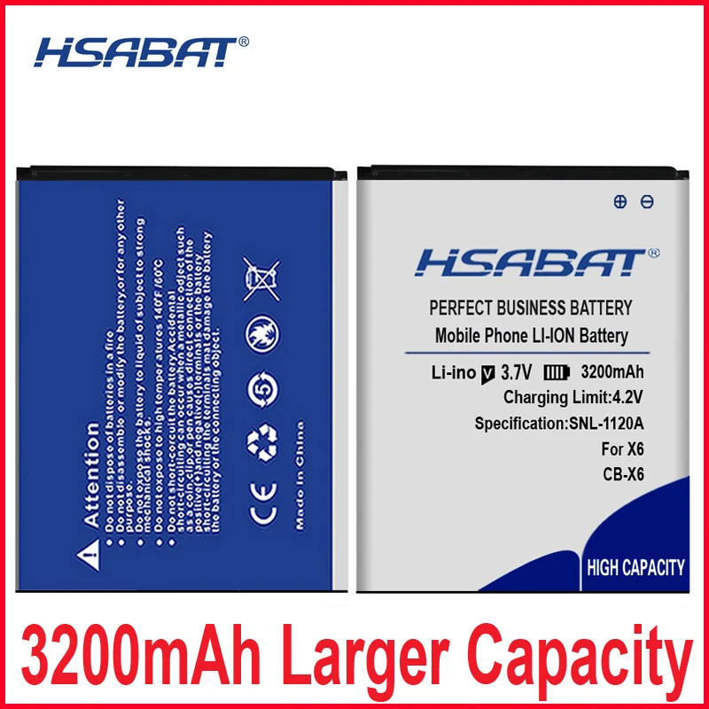 HSABAT 3200mAh For Cubot X6 High quality battery | Мобильные телефоны и аксессуары