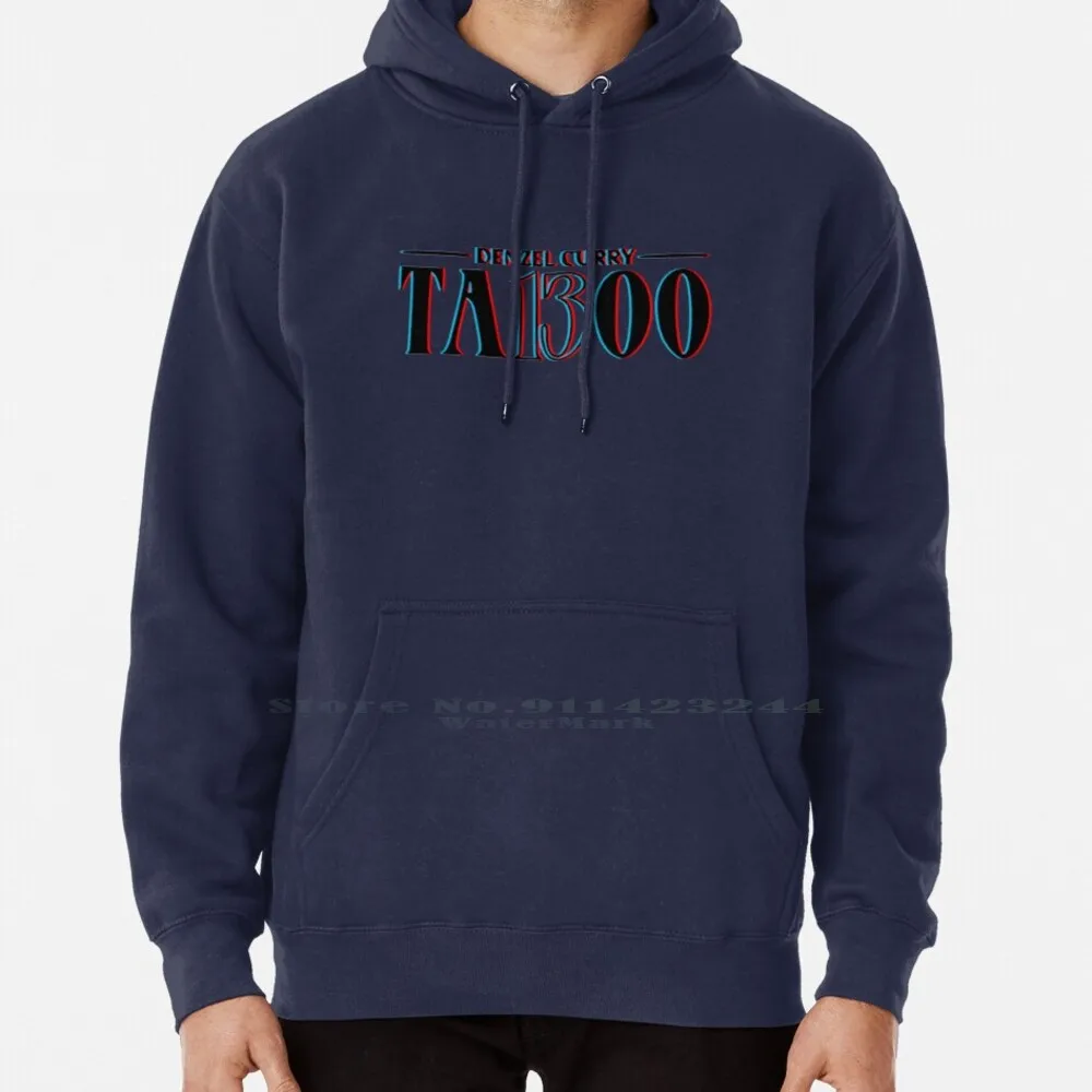 Taboo Denzel Curry Album Logo 3D Felpa Con Cappuccio Maglione 6Xl Cotone Ta1300 Denzel Curry Rap Hip Hop Hiphop Album Cover Album Logo 3D