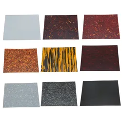 25x20cm Acoustic Guitar Pickguard Blank Sheet Material Multi-Colors Fits Most Style Acoustic Guitar Durable Guitar Accessories