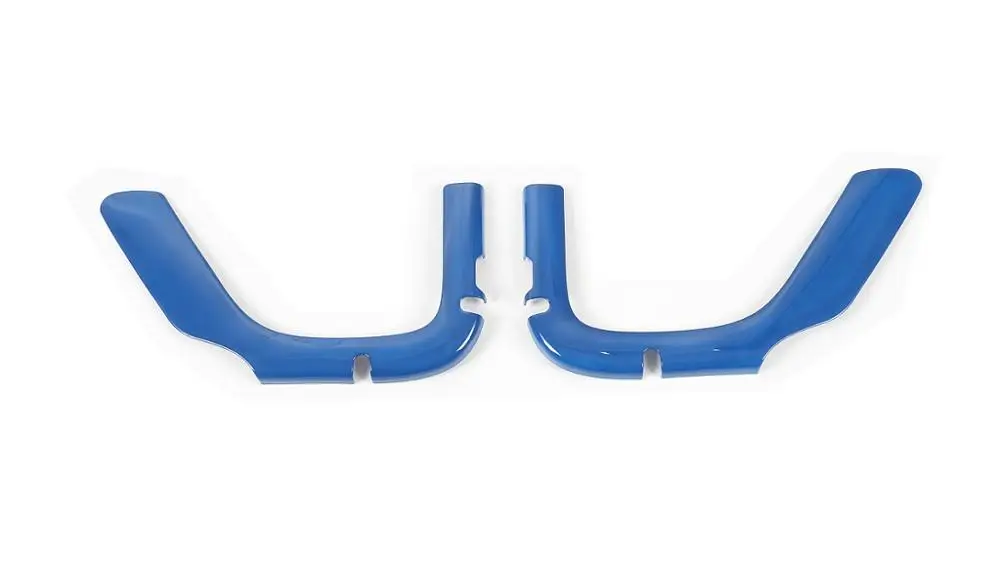 2pcs-blue Дверная сетка для хранения струнная сумка декоративная рамка для Jeep Wrangler JK JKU 2011- 2/4 двери автомобиля аксессуары хром синий оранжевый - Название цвета: 2pcs-blue