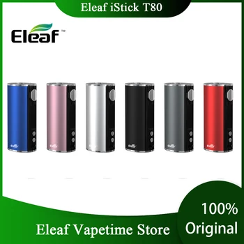 

New Original Eleaf iStick T80 Battery Mod 3000mAh Built-in Battery & Type-C Charging Port & LED Display E-cig Vape Mod VS Pico