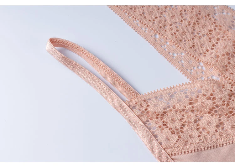 CINOON Women Sexy Lace Panties Low-waist Temptation Lingerie Ladies Cross Strap G String Thong Hollow out Solid Underwear (12)