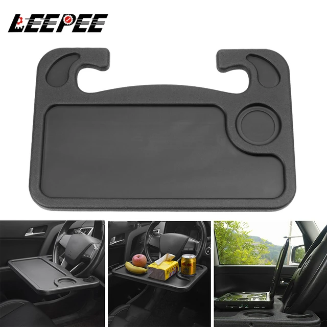 Auto Tisch Lenkrad Tisch Auto Tablett Für Lebensmittel Getränke Kaffee  Tragbar Laptop Tablet Halter Bling Accessoire Auto Tablet Lenkrad Tablett  Halter Rücksitze Im: : Auto & Motorrad