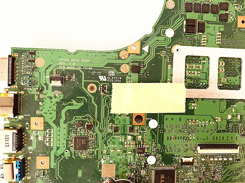 REV 3,0 для Asus K55A U57A K55VD Материнская плата ноутбука рабочая