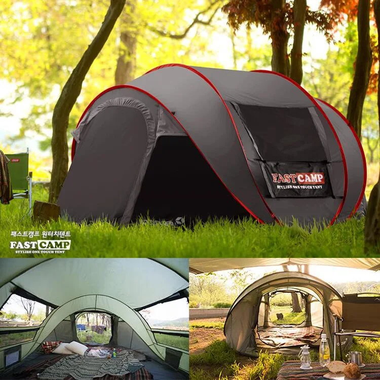 Tienda De Camping Pop-up Chihee - Montaje Instantáneo, 2 Puertas, Resistente A La Intemperie, Incluye Toldo Y Bolsa De Transporte