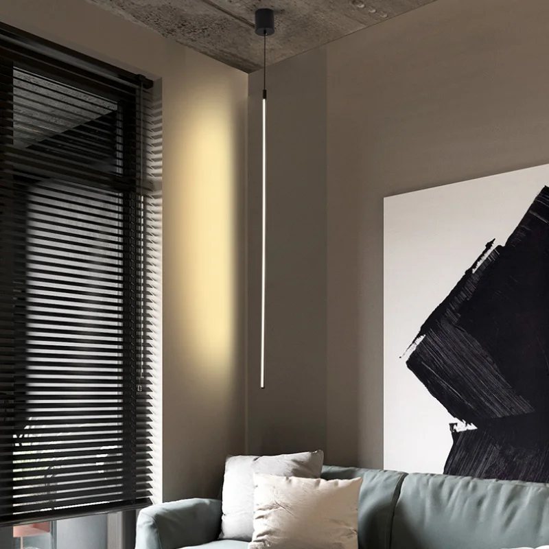 Modern Led Pendant Lamp for Home Indoor Living Dining Room Bedroom Besides Chandelier Lights Decorative Hanging Lighting Fixture 5