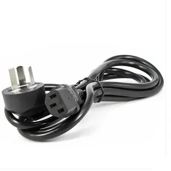 

Portable Size 1.5 Meters Super Long Power Cable Lead Cord PC Universal Computer Power Cord Cable Black