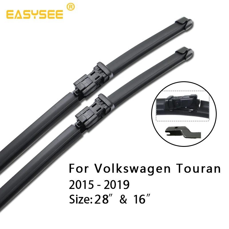 Щетки стеклоочистителя ветрового стекла для Volkswagen Passat Touran 2003 2004 2005 2006 2007 2008 2009 2010 2011 2012 2013