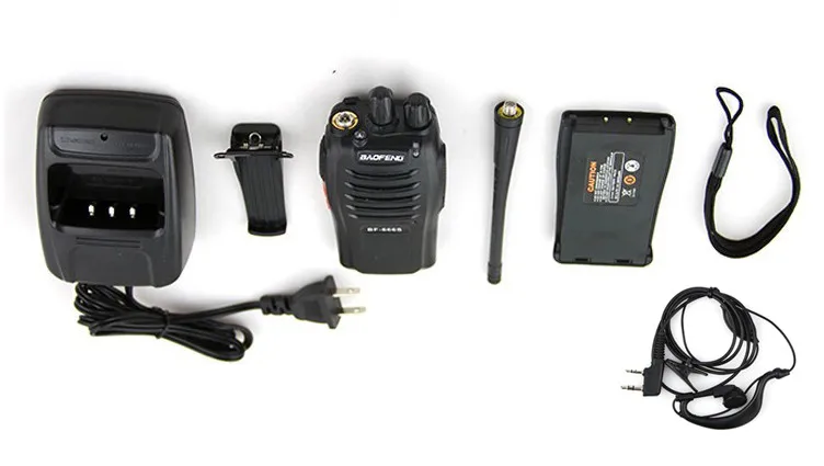 Baofeng BF666S рация 3 Вт UHF 400-470 UHF отель безопасности Ресторан KTV свойства рация Заряженная литиевая батарея