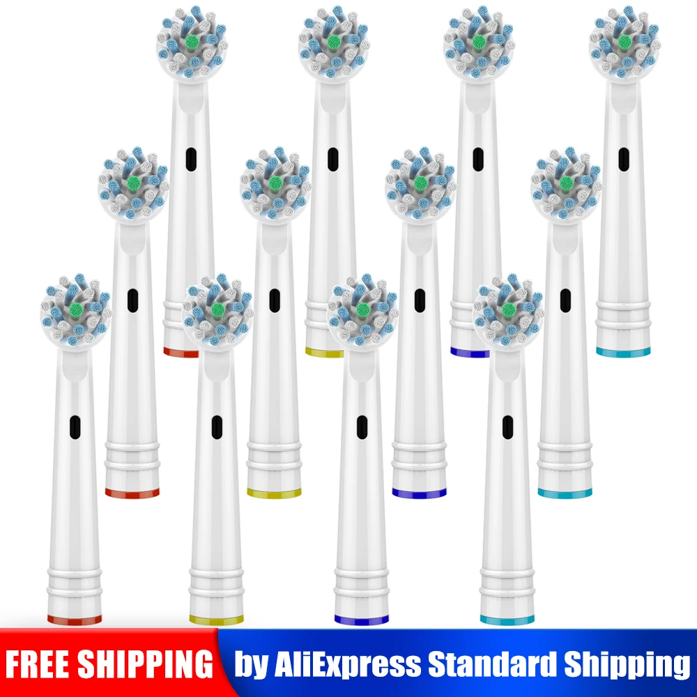 

EB50 Electric Toothbrush Heads Replacement for Oral B Cross Function Compatible with Braun Electric Toothbrush pro1000,2000,4000