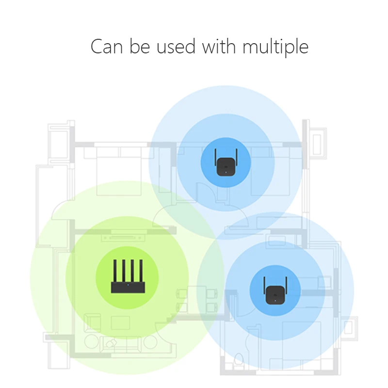 Enhanced Wi-Fi Range Extender with Dual External Antennas and 300Mbps Speed
