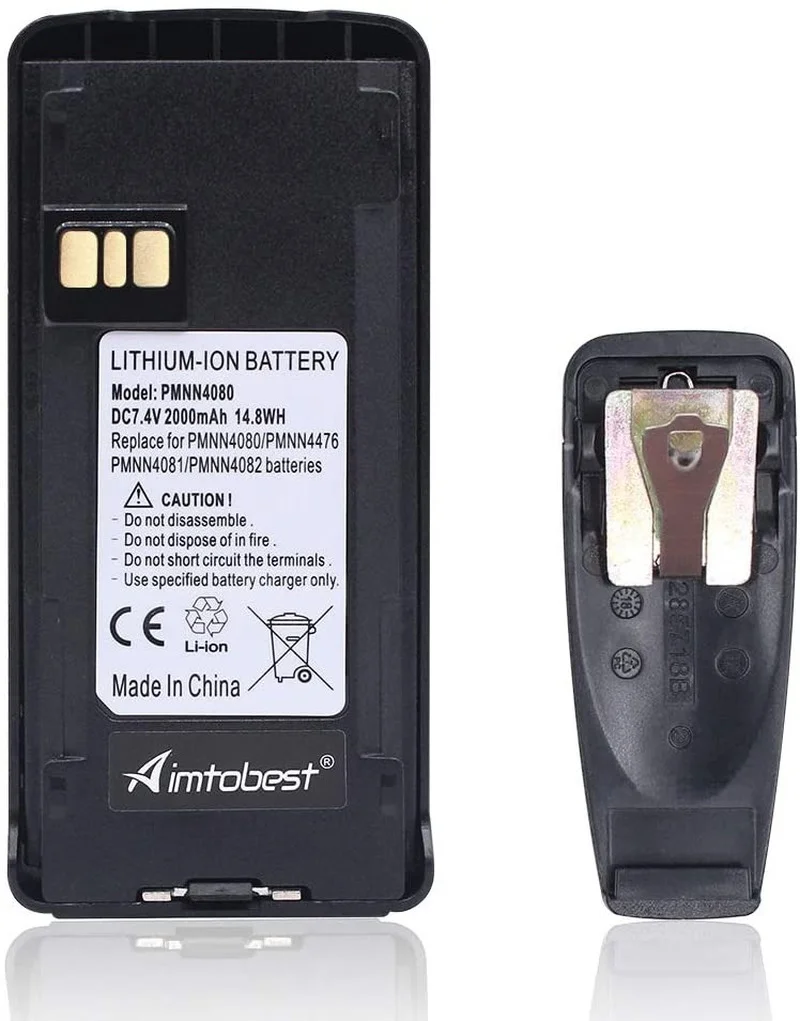 Литий-ионный аккумулятор PMNN4080AR PMNN4476A 2000 мАч для MOTOROLA DEP250 CP100D MOTOTRBO DMR радио PMNN4081AR |