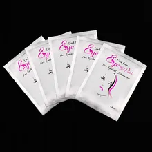 50 пар/упак. Бумага пластыри ресниц под глаза подушечками ресницы наращивание ресниц Бумага патчи глаз накладки-наклейки под глаз макияж инструменты