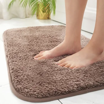 

Floor Mat Bath Decor Anti-Slip Small Yellow Duck Flocking Door Mat Doormat Indoor Rugs And Kitchen Carpets For Home Living Room
