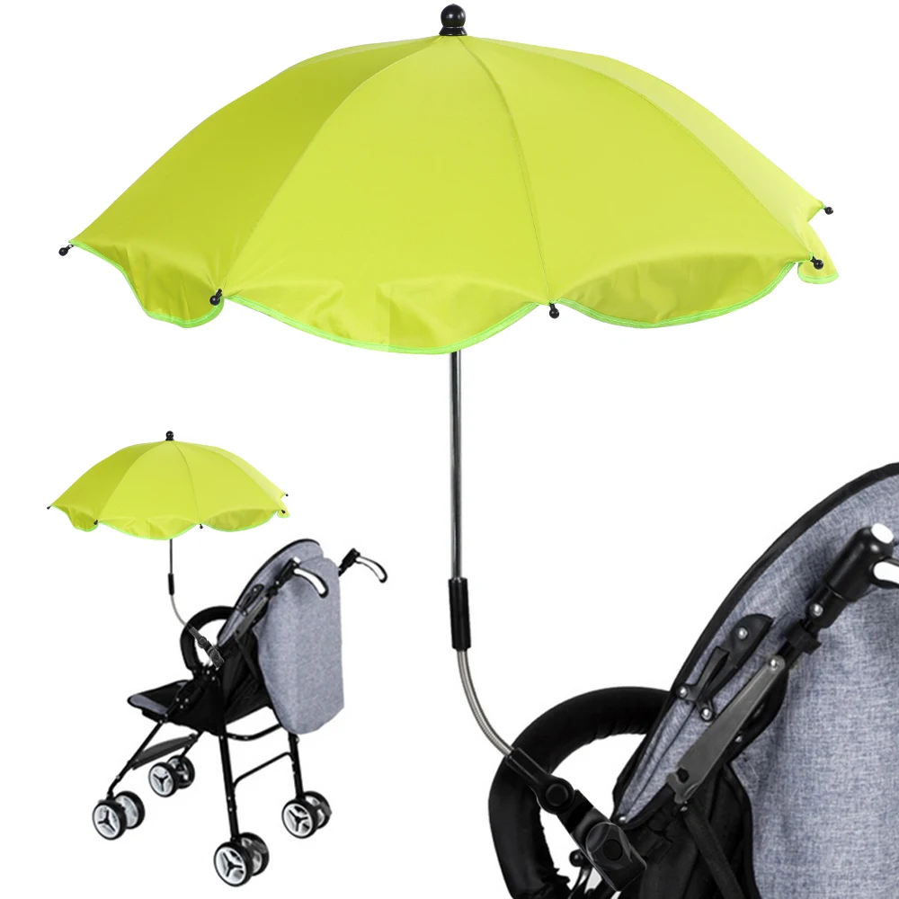 Детский зонтик, легкая коляска с зонтиком, коляска, регулируемая коляска, зонтики, навес, защита от солнца, дождя, Brolly, детская коляска, тент, держатель