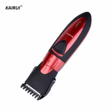 Kairui триммер для волос водостойкий клипер Регулируемая длина реза перезаряжаемая Мужская бритва тихий резак для детей