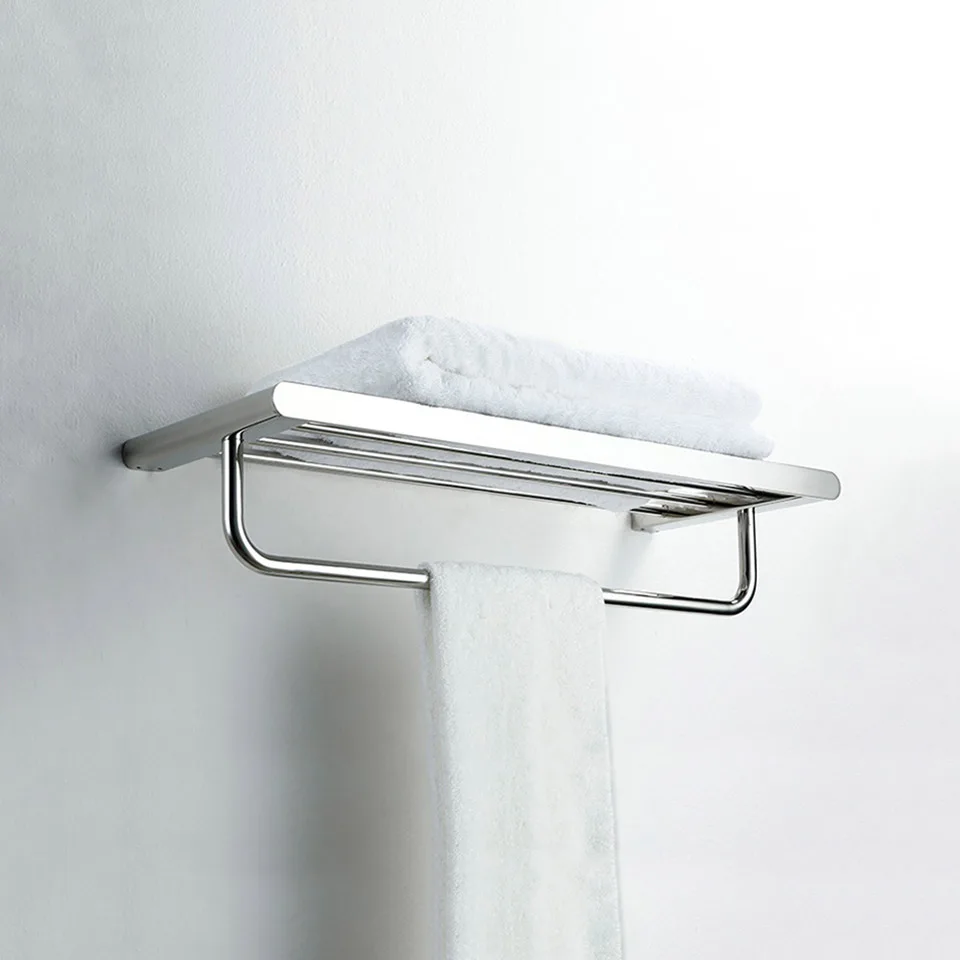Bathroom Hardware Set Accessories Silvery Mirror Chrome Polished Bathroom Hardware Set Towel Rack Toilet Paper Holder Soap Dish Towel Bar Hook Bathroom Hardware