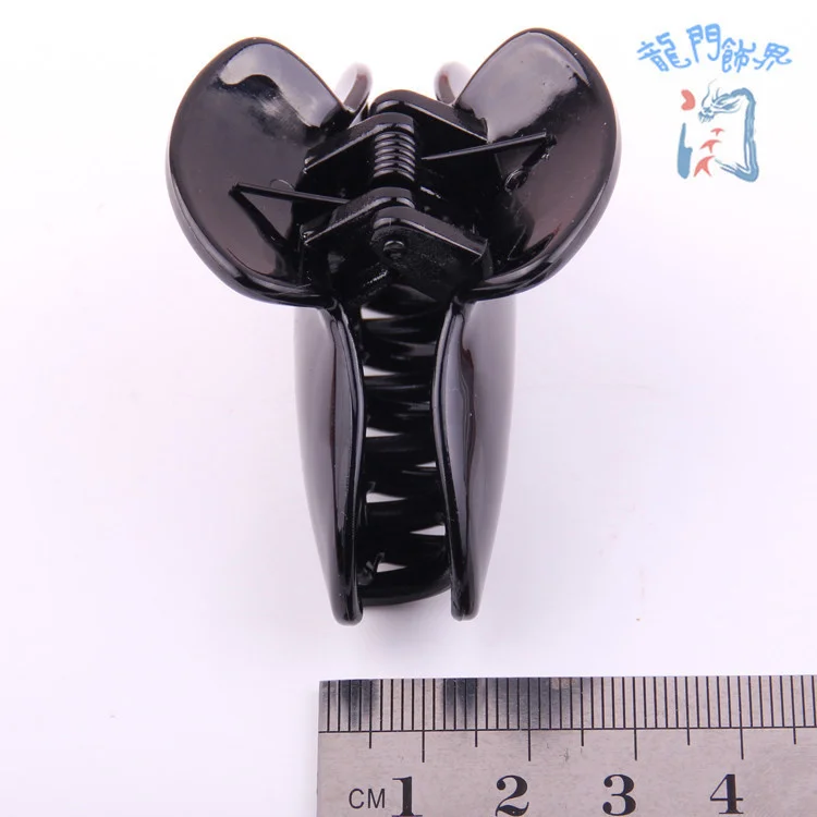 2 Pieces/lot Diy Plastic Hair Clamps Accessories Big Size Hair Claws Shining Black Grasp Clips Shower Clips for Women on Sales ladies headband