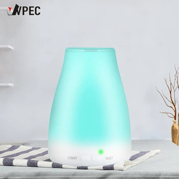 

VVPEC 100ml Classic Ultrasonic Aroma Humidifier Electric Essential Oil Diffuser Aromatherapyr Hunificador Led For Home