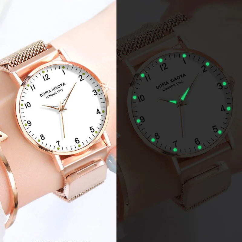 

Watch for Women 2020 Top Brand Women Dress Watch Waterproof Magnetic Luminous Arabic Clock Female Fashion Casual Relogio Feminno
