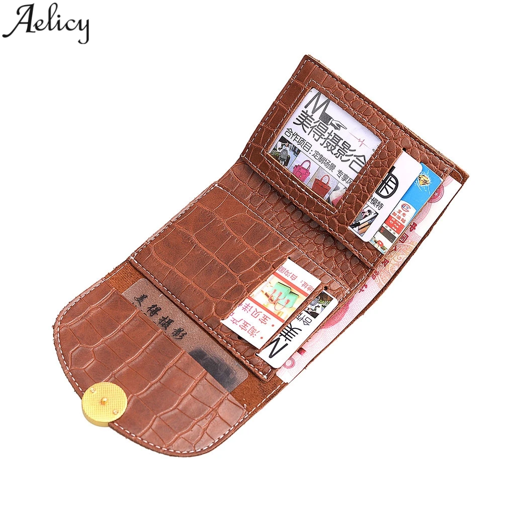 Aelicy женский кожаный кошелек для монет на молнии рук клатч сумочка маленький