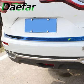

Daefar Car Stainless Steel Decorative Rear Door Tailgate Trunk Hatch Trim Bezel Cover Fit for Renault Koleos MK II 2016 - 2020