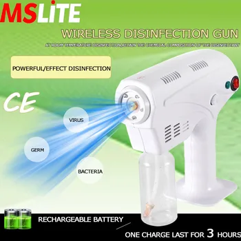 

novedades 2020 pistola sanitizadora disinfection spray gun sanitizer fogging machine fogger fog sprayer machine cordless