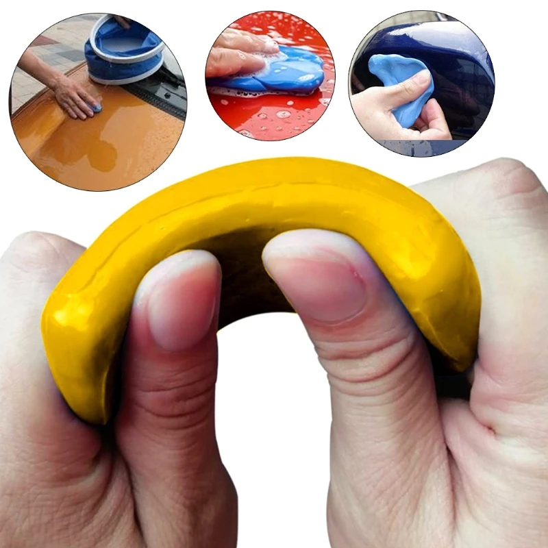Car Wash Clay 100g Automotive Clay Cleaner Paintless Car Body Maintenance Tool for Quickly Remove Debris cleaning gel car cleaning tool car cleaning clay bar cleaning magic mud car cleaning gel