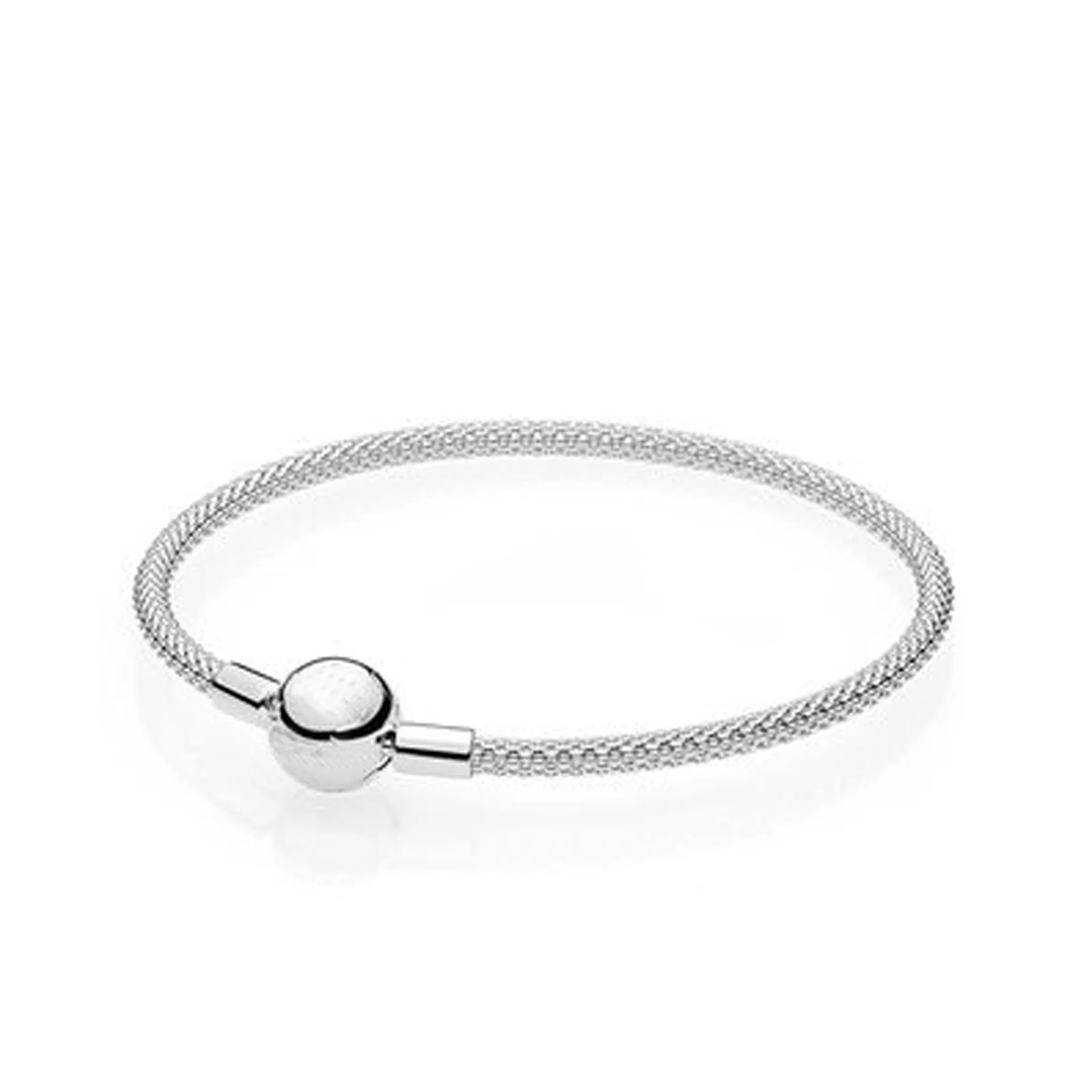 3 мм Шарм цепь со змеей Fit Pandora талисманы серебро браслет ювелирные изделия Berloque Mary Poppin Bijoux Sieraden Черная пятница - Окраска металла: 5