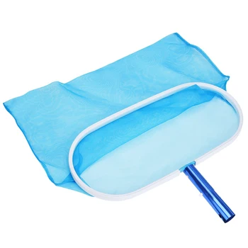 

Accessories Aluminium Frame Tool Fine Pool Leaf Mesh Net Salvage Practical Cleaning Rake Deep Water Oval Rubbish Durable