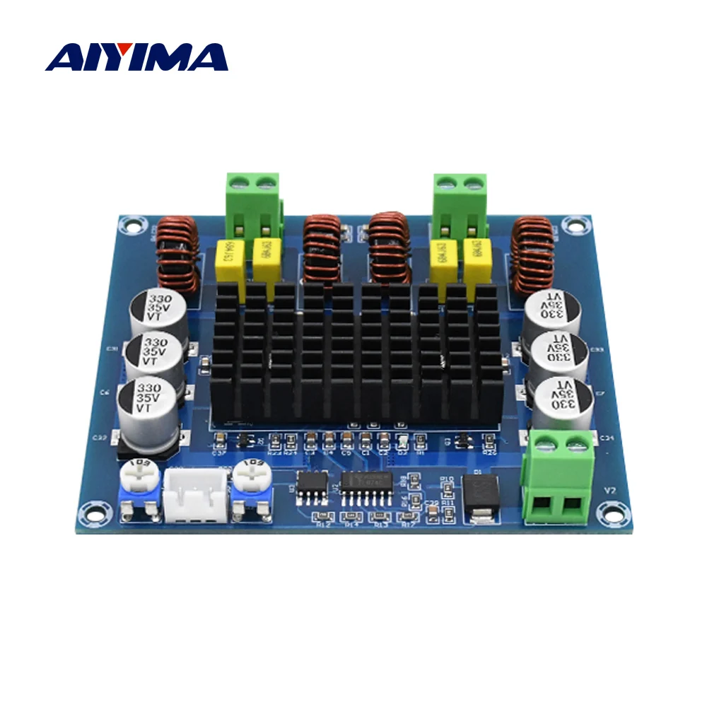 Плата усилителя мощности AIYIMA TPA3116D2 2x50 Вт стерео цифровые аудио усилители TPA3116
