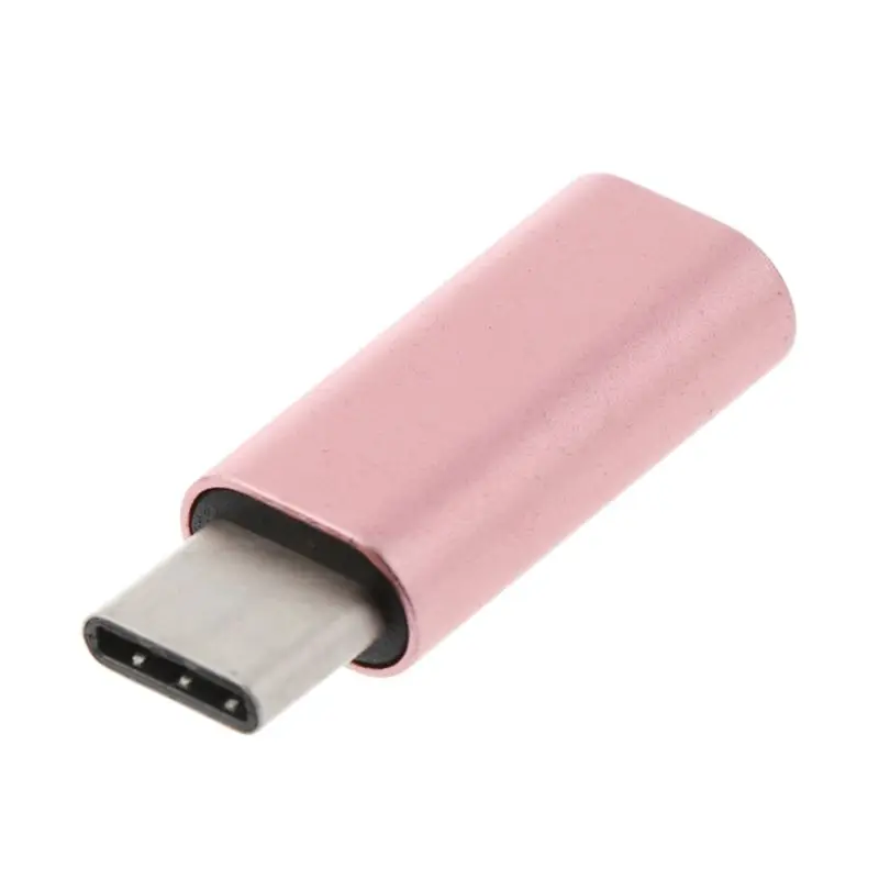 4NB101347-RGD Usb type-C штекер 3,5 мм Женский AUX аудио разъем для наушников конвертер адаптер разъем для Xiaomi 6 6X8 Note3 Mix 2 huawei mate - Цвет: 4NB101347-RGD