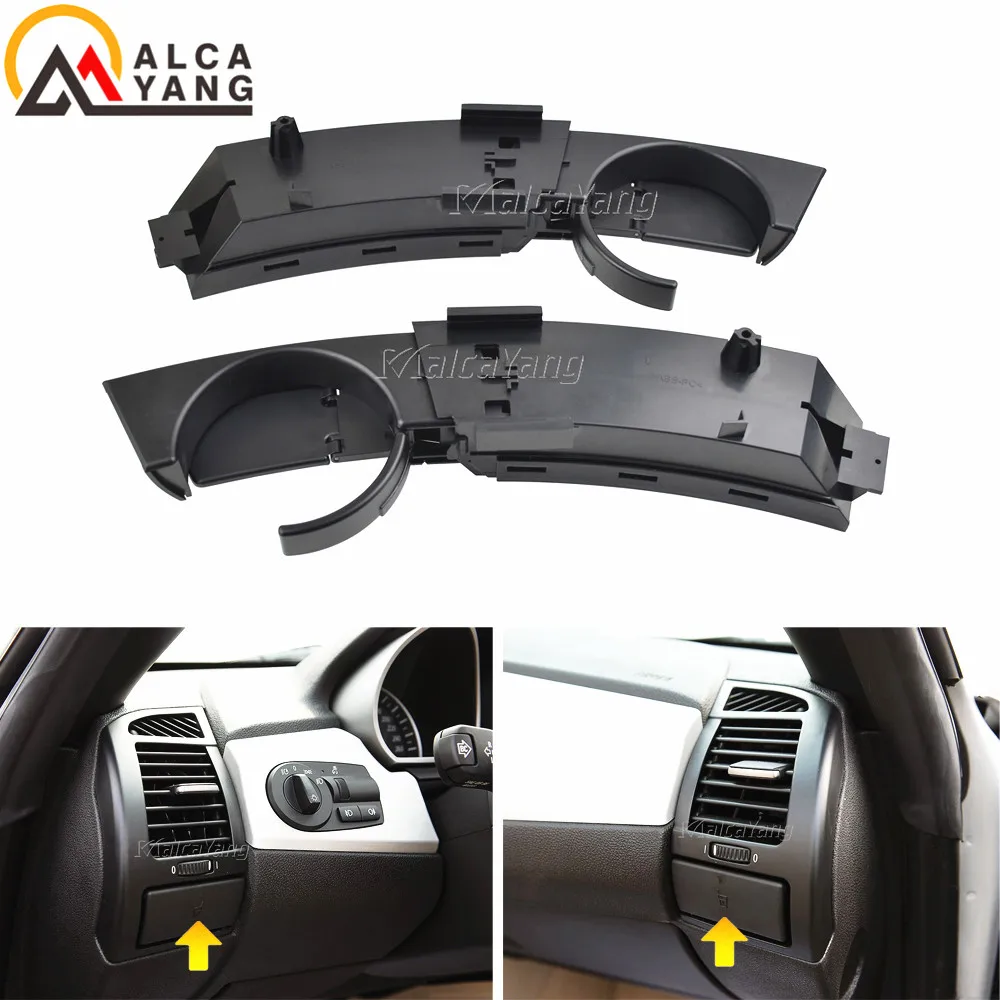 For BMW Left+ Right Passenger Side Dash Cup Holder Black Z4 2003-2008 E85 E86 51457070323
