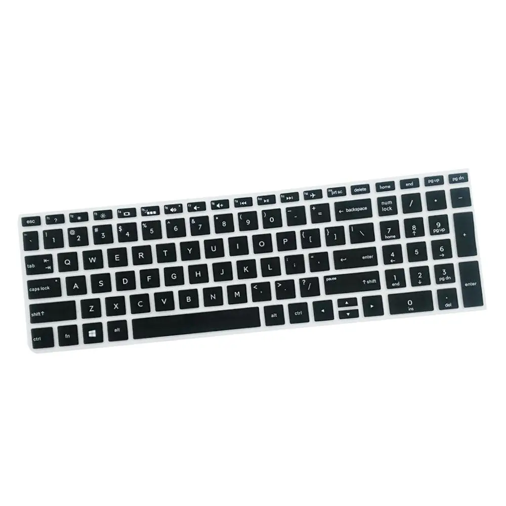 Hight Quality Notebook Keyboard Stickers Skin Cover Keycaps for HP 15.6''BF Laptop soft Silicone-5