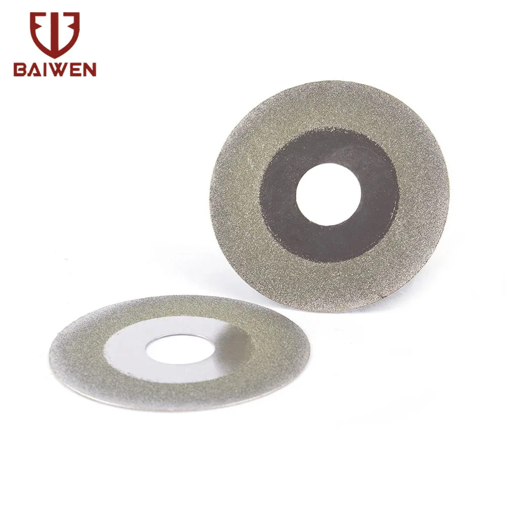 2-25Pack 60*16*0,8mm Diamant Trennscheibe Schleifen Kreissägeblätter Für Winkel Schleifer schleifen und Schneiden Jade Marmor Holz – Detail 4