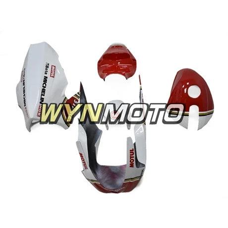 Racing полный комплект обтекателей литья под давлением для Triumph Daytona 675 2006 2007 2008 Кузов красный, белый Motul капоты