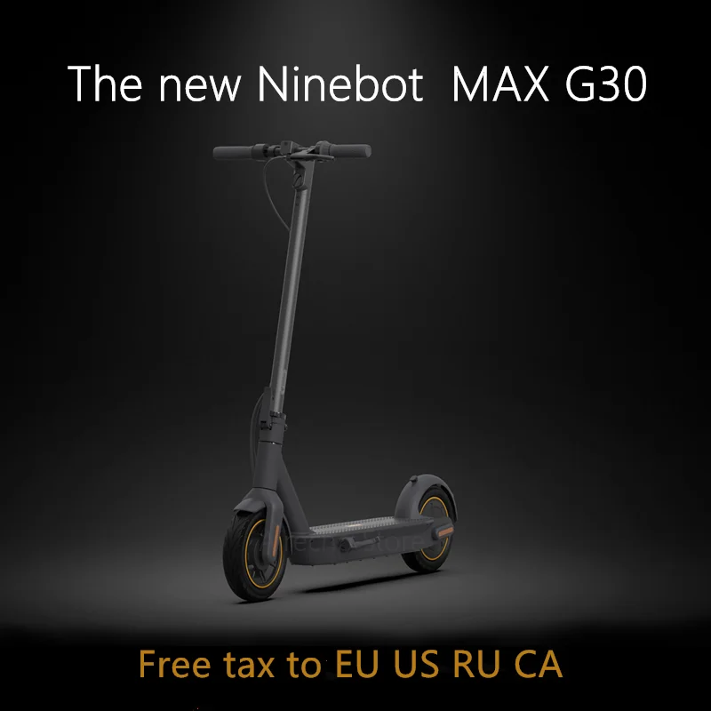 

2019 Original Ninebot MAX G30 KickScooter 10inch foldable 65km Max Mileage Smart Electric Scooter Dual Brake Skateboard With APP