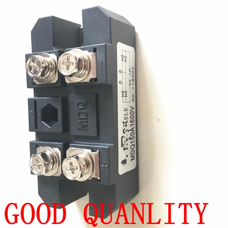 2шт однофазный выпрямитель мост MDQ150-16 AC к DC MDQ150A 1600V совершенно новый | Автомобили и