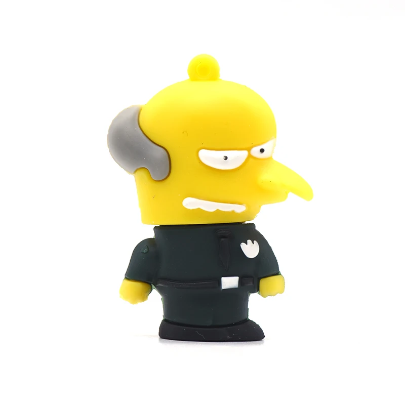 M4 Bart Simpson мышь волк Memory Stick аниме мультфильм Симпсоны Usb Flash Drvie 32 ГБ 16 ГБ 8 ГБ 4 ГБ флеш-накопитель 64 ГБ U Stick - Цвет: M4