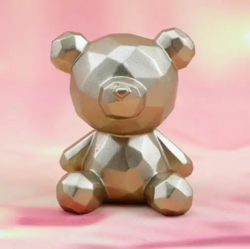 1pc Lucky Bear Cake Decoration Auto Interior Decorations Car Ornaments Gift Home Decoration 5*4.8*6CM - Название цвета: 4