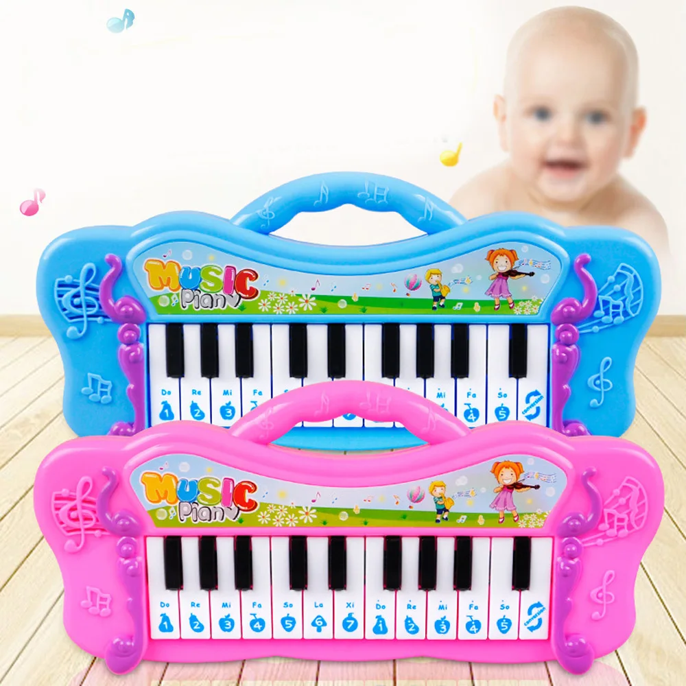 

2019 Hot Sale Musical Instrument Toy Baby Kids Mini Electronic Developmental Keyboar Music Educational Toys For Children Gift