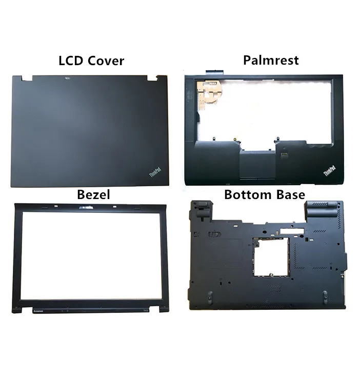 Для lenovo Thinkpad T410 T410i ЖК-задняя крышка/ЖК-рамка/Подставка для клавиатуры/Нижняя база - Цвет: A B C D shell