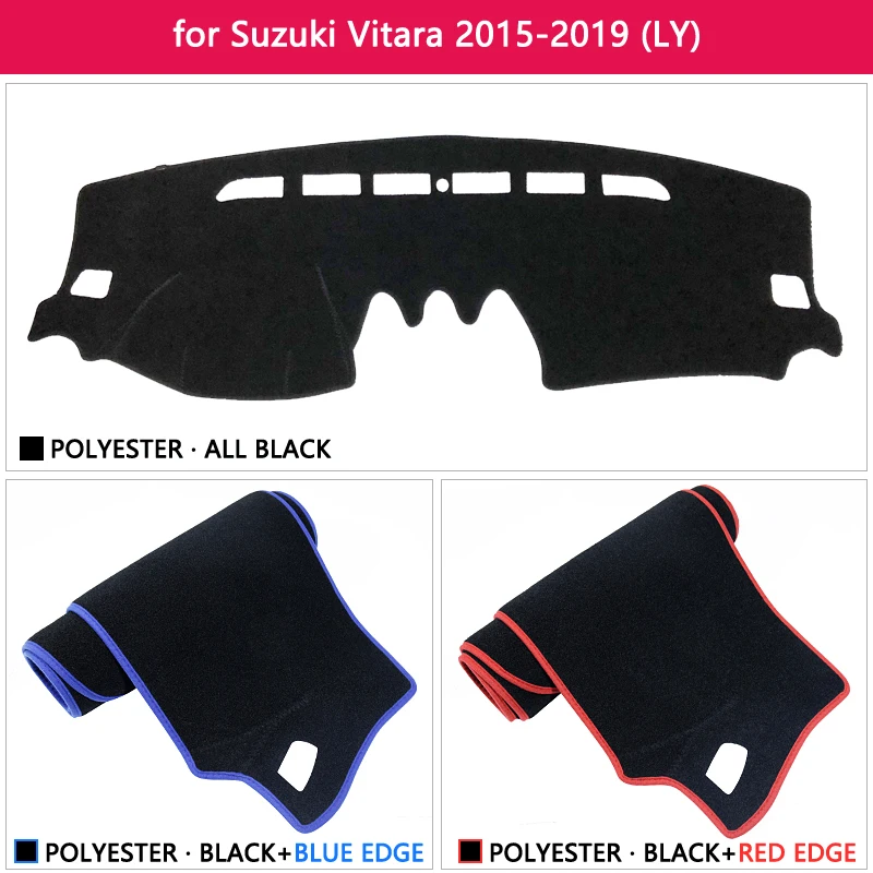 Защитная накладка на приборную панель для Suzuki Vitara LY 2015 2016 2017 2018 2019 эскудо