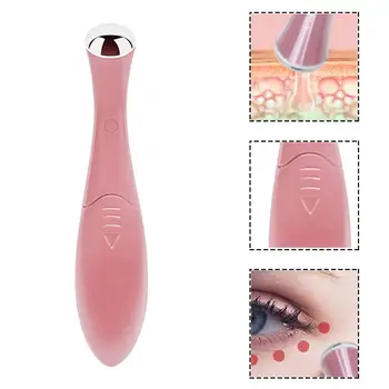 

Electric Dark Circle Relief Eye Wrinkle Removal Vibration Massager Beauty Tool Mini Portable Electric Eye Massage Pen Device