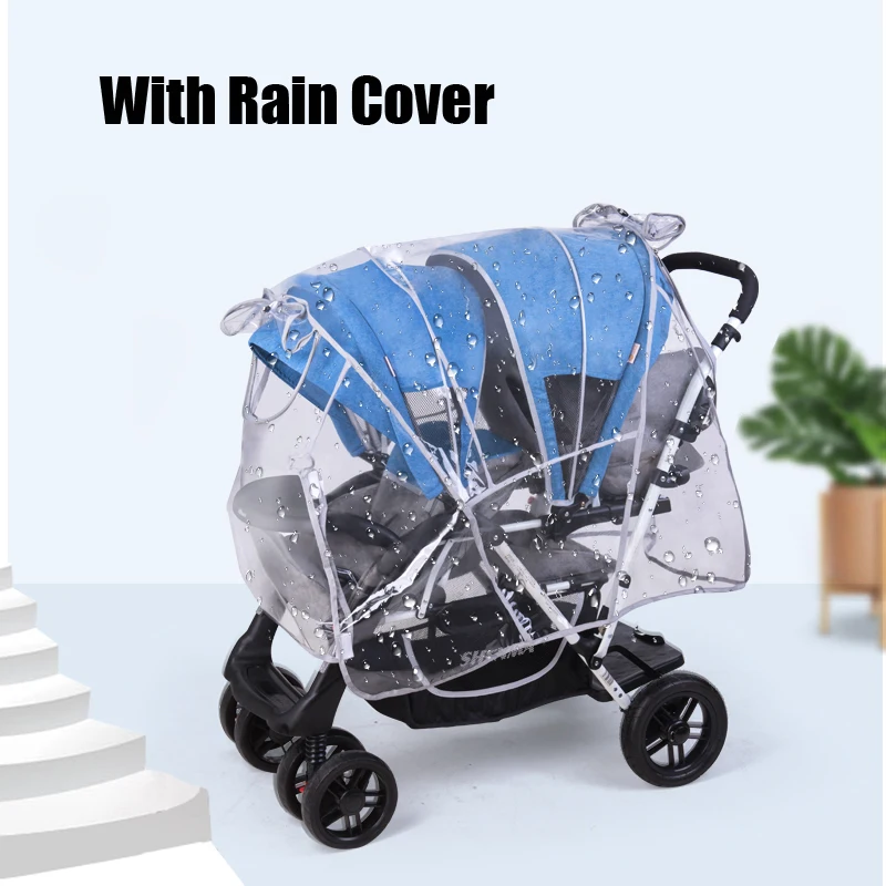 sit and stand stroller rain cover