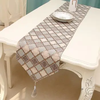 

30Europe Luxury Table Runner chemin de table Table Runners for Wedding Party camino de mesa tafelloper Geometric Tablecloth Bed