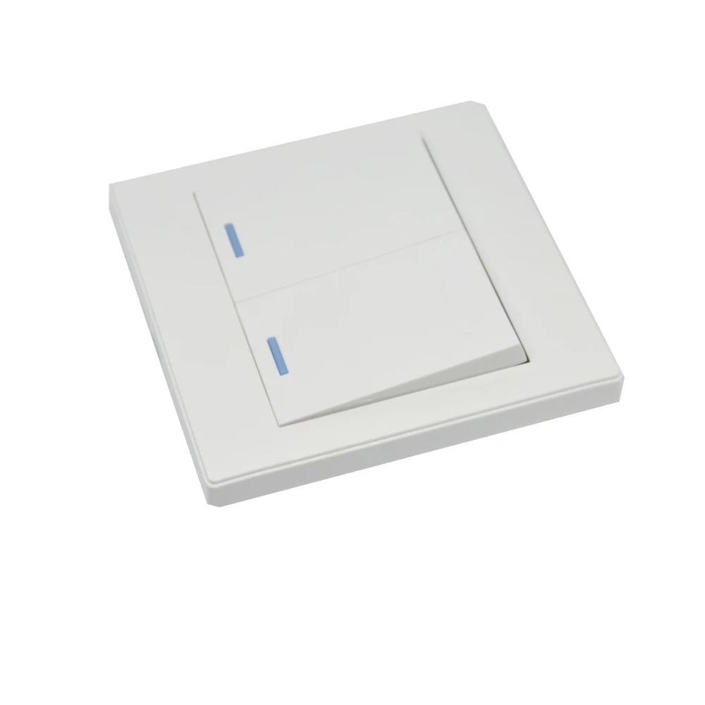 10 PCS Plastic Door Exit Button White Color Access Control System Accessories Release Wall Switch 10A 250V For Lamp