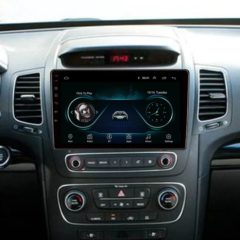 4G LTE Android 8 1 для KIA Sorento 2013 2014 Мультимедиа Стерео DVD плеер навигация GPS радио |
