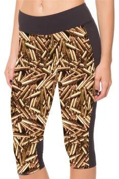 

Summer explosions on the new digital printing bullet shell hip 7 s pants leggings