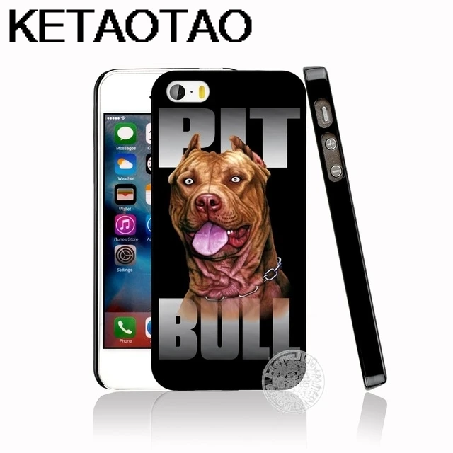 Белый KETAOTAO pitbull dog Для iPhone 4S SE 5C 5S 5 6 6S 7 8 Plus X XR XS MAX для samsung черный мягкий чехол для телефона резиновый силиконовый - Цвет: Белый